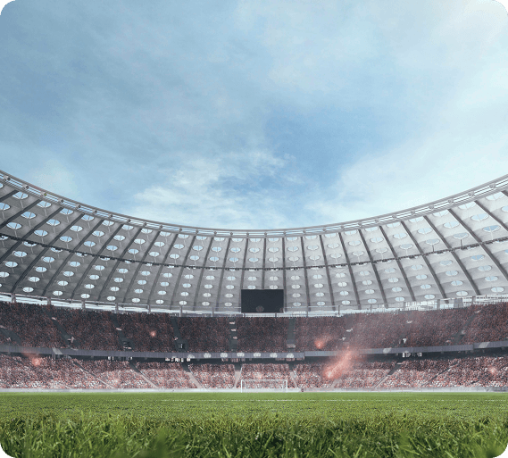 Estádio ilustrando o conceito de influência significativa